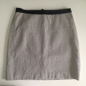Seersucker skirt