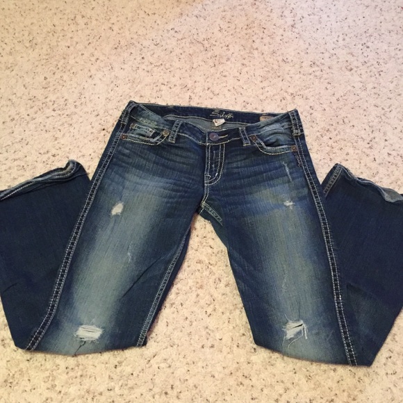Silver jeans - twisted bootcut