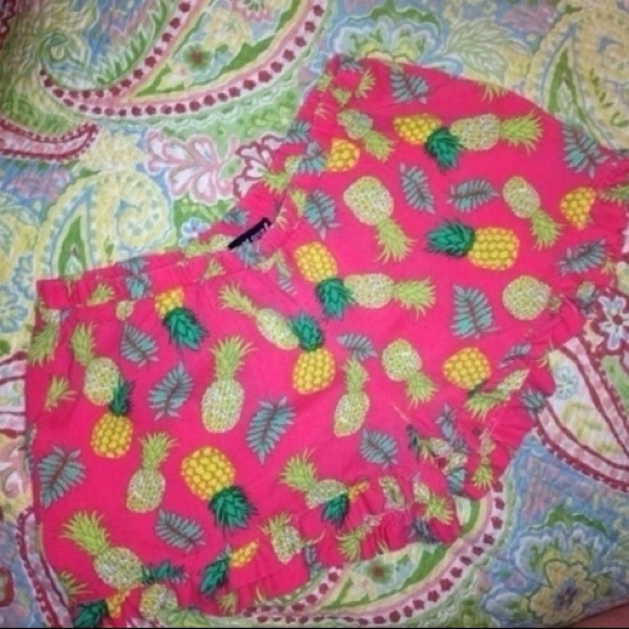 Pineapple shorts