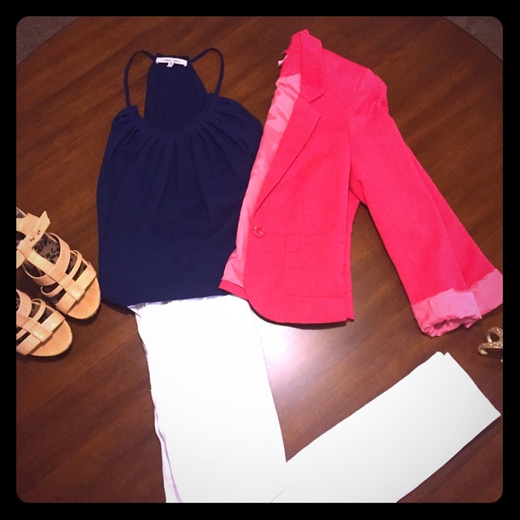 H&M Hot Pink Blazer