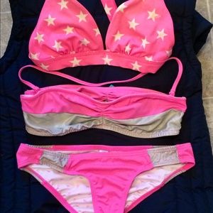 Victoria's Secret PINK bathing suit lot.