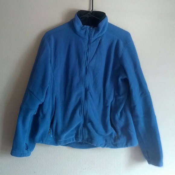 Large Blue Columbia Fleece Jacket