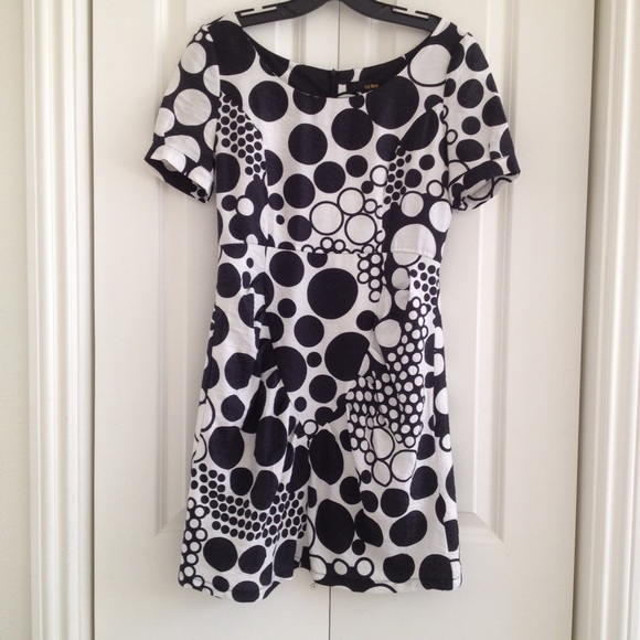 *From Japan* Mod Polka Dot Shift Dress - Sz Sm