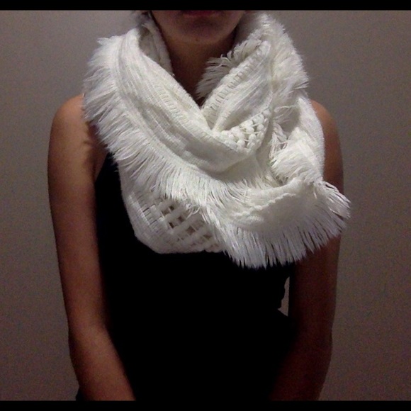 White scarf