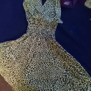 Beautiful leopard print dress