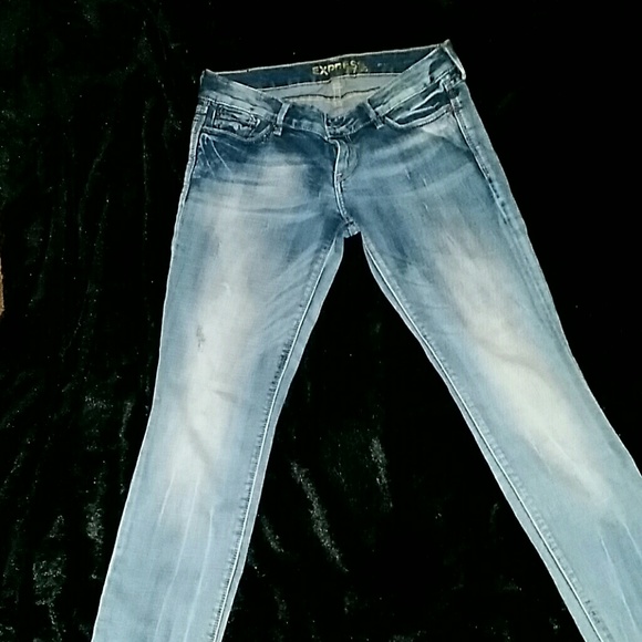 Zelda ultra skinny Express Jeans.