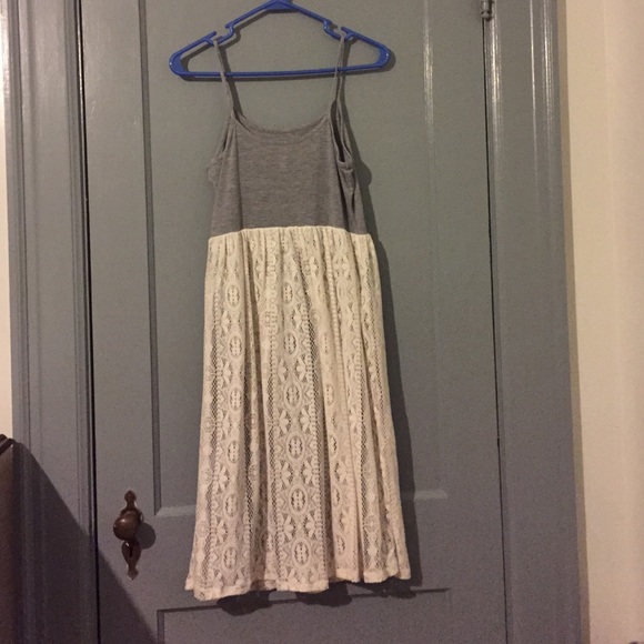 Casual lace tank dress