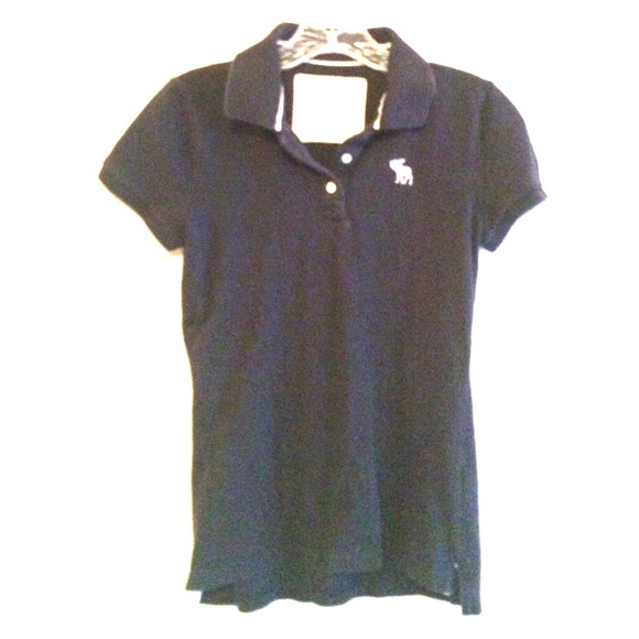 Abercrombie and Fitch polo navy small