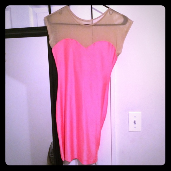 American apparel sweetheart toned mini dress
