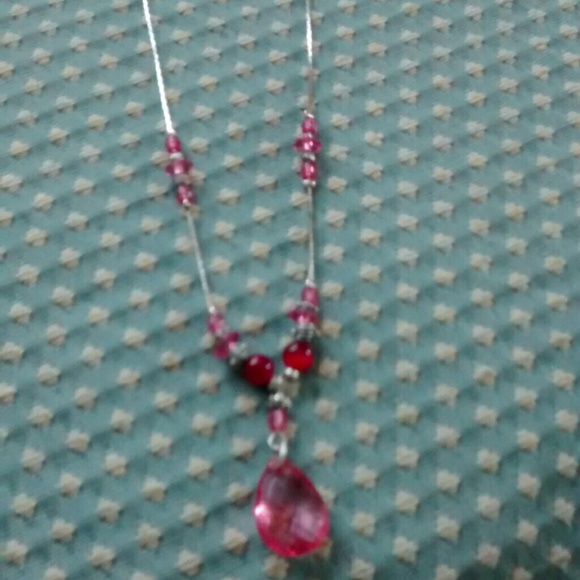 Pretty pink necklace