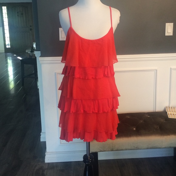 Coral dress