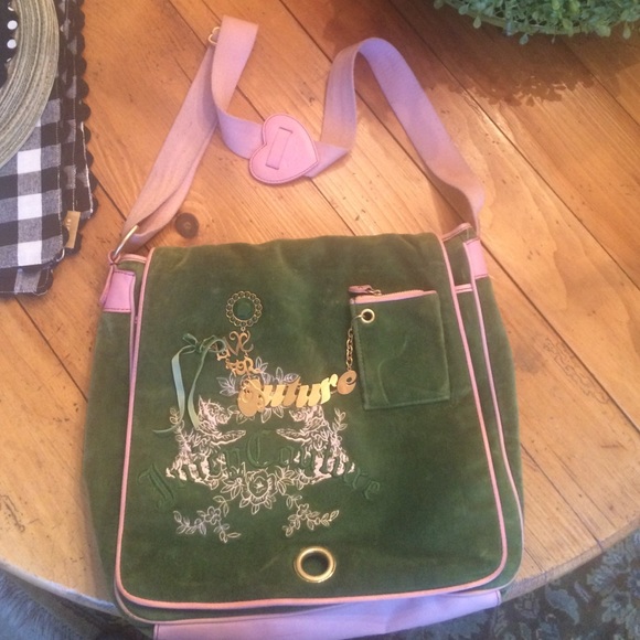 Juicy Couture book/laptop bag