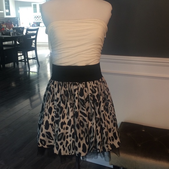 Animal print dress!