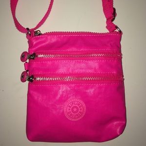 Neon Pink Kipling Bag