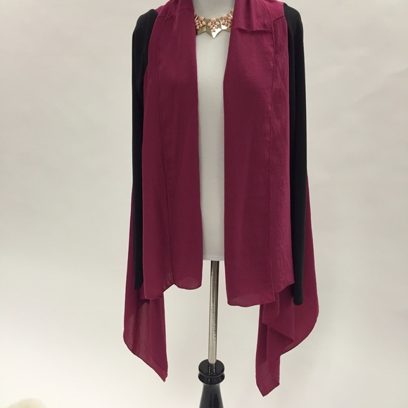 Tops - Pink and black cardigan