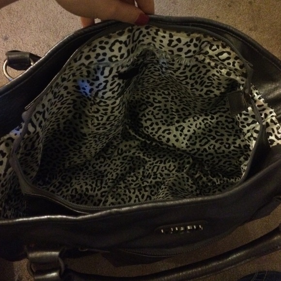 Large metallic grey bag - Picture 3 of 3