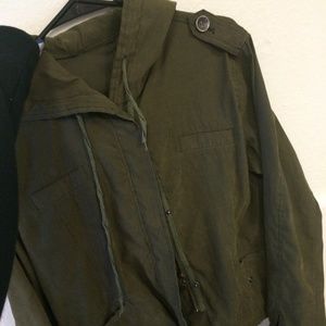 Brandy Melville army green jacket