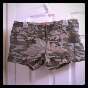 Camo shorts!