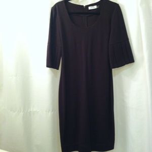 Calvin Klein Chocolate Brown Dress s 10