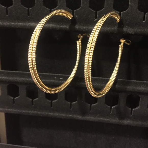 Hoop earrings