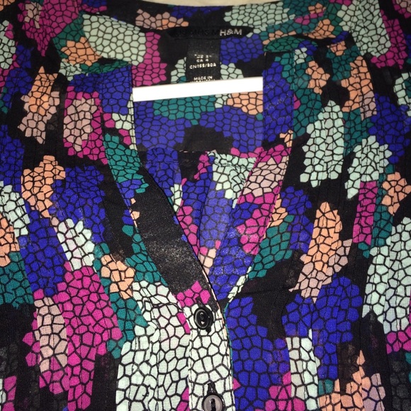 🔶🔹Patterned Blouse🔹🔶 - Picture 2 of 2