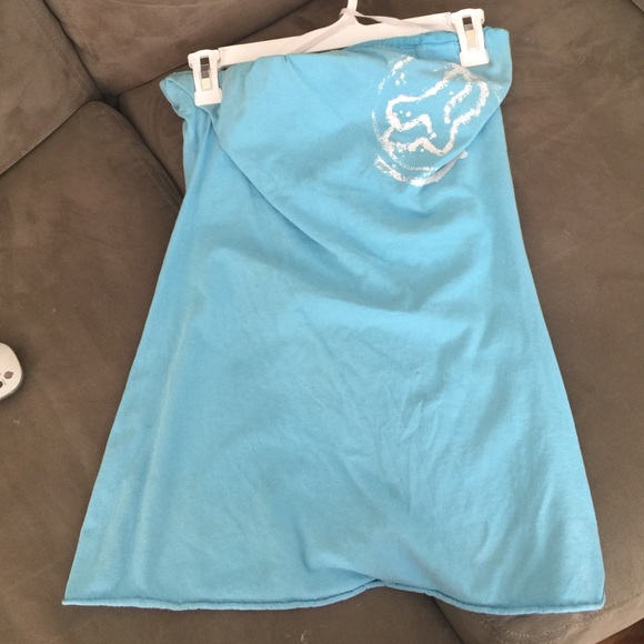 Sky blue top