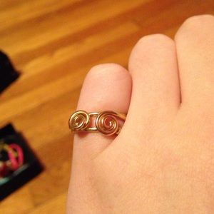 Double Spiral Ring