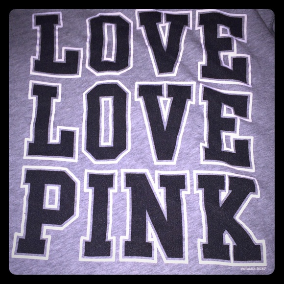 Grey Victoria's Secret Grey Funnel Neck