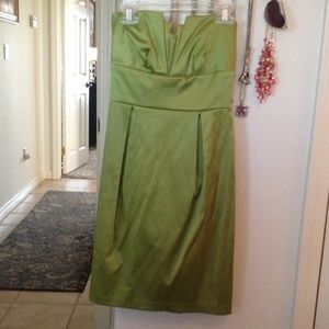 Lime green size 2 homecoming dress