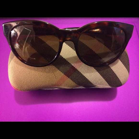 Havana Burberry Sunglasses main image 4