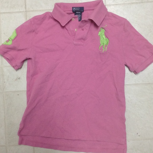 Polo Ralph Lauren pink polo shirt