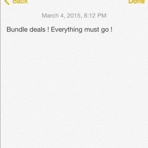 Make me a offer !