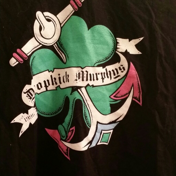 🚫SOLD🚫Dropkick Murphys vneck - Picture 2 of 3