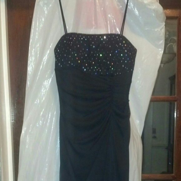 Black prom dress NWT