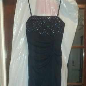 Black prom dress NWT