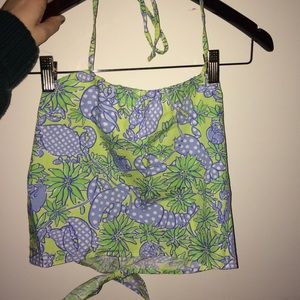 Vintage Girl's Lilly Pulitzer Halter Top