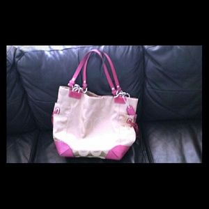 Large Signature Coach Bag