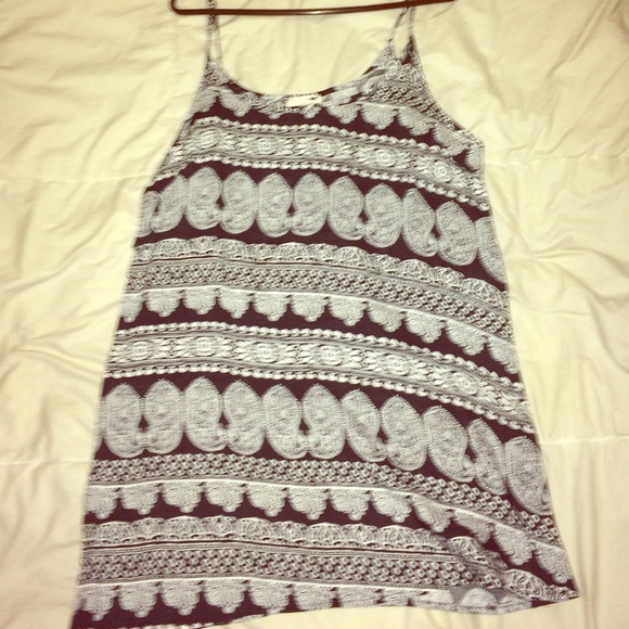 Paisley Print Dress