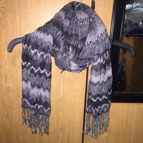 Gray Scarf