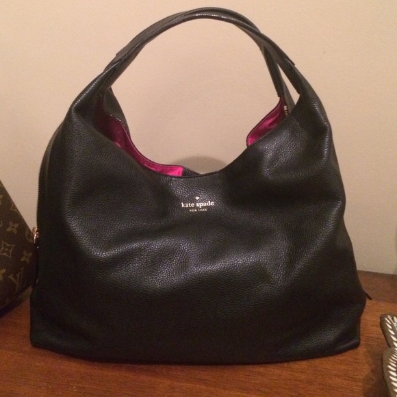 Authentic Kate Spade Black Hobo