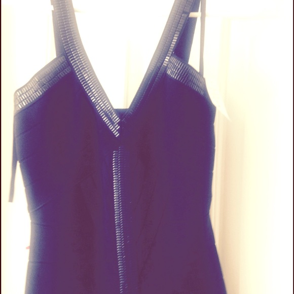 New with tags xsmall BeBe Black Bandage dress!!