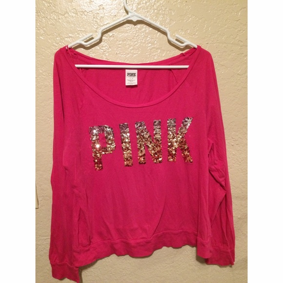 loose PINK long sleeve