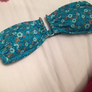 strapless bathing suit top