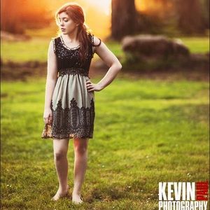 Sparkly summer dress