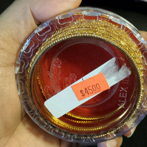 Final Sale 20 for 4 Gold indian bangles sz S 2/4 - Picture 3 of 3