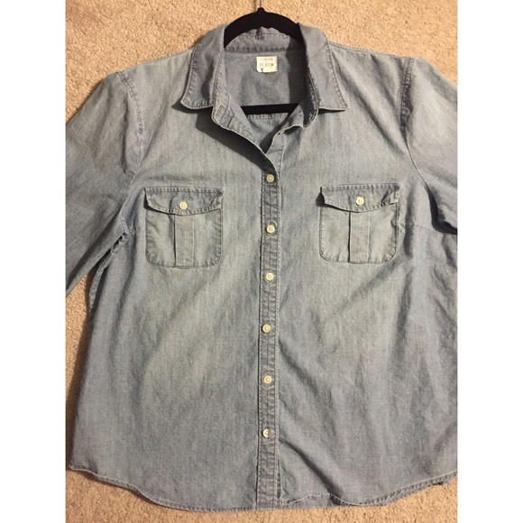 PRICE DROP ⬇️ J. Crew Chambray Shirt