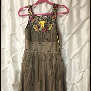 Catherine Malandrino Embroidered dress