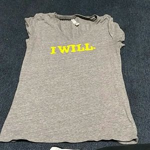 Charged cotton v neck