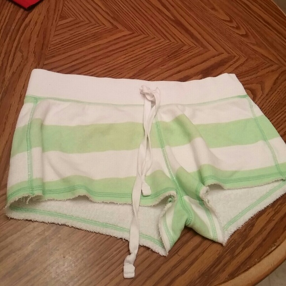 Pink Victoria's secret shortie shorts