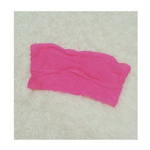 Pink Gilly hicks bandeau